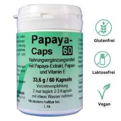 Papaya Kapseln – Natürliche Unterstützung für Verdauung & Entschlackung